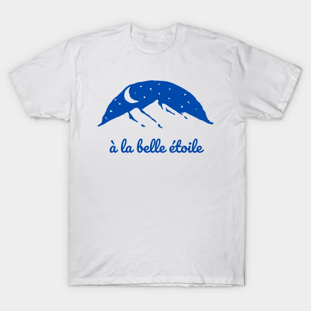 Under the Stars "À la belle étoile" T-Shirt by nathalieaynie